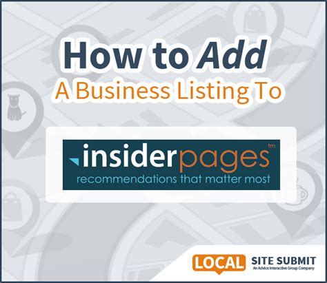insider pages business listing